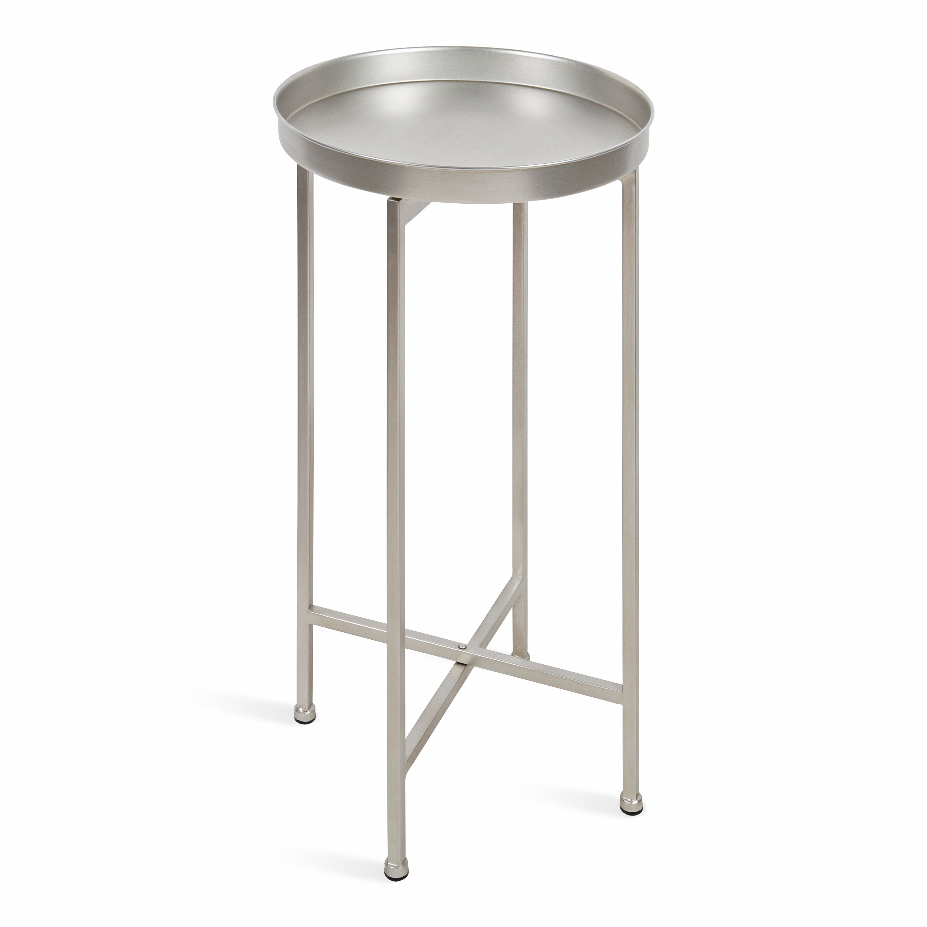 Tea Table Silver 14x14x26 1
