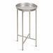 Tea Table Silver 14x14x26 1