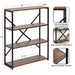 Accent Shelf Natural Black 24x32x9 2