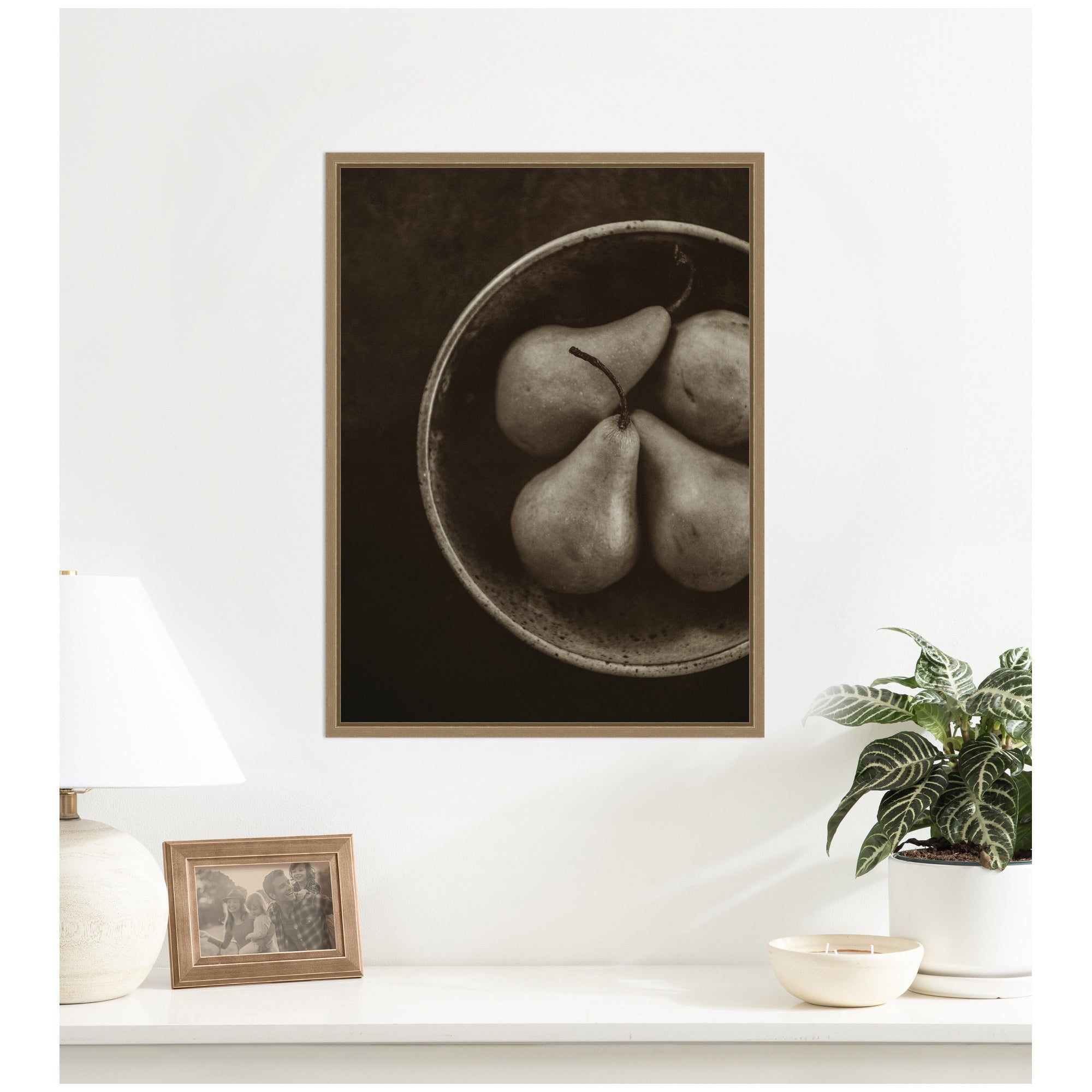 Framed Canvas 18x24 Sylvie Dark Gold 7
