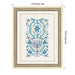 Mounted Canvas Castellan Distressed White 13x16 2