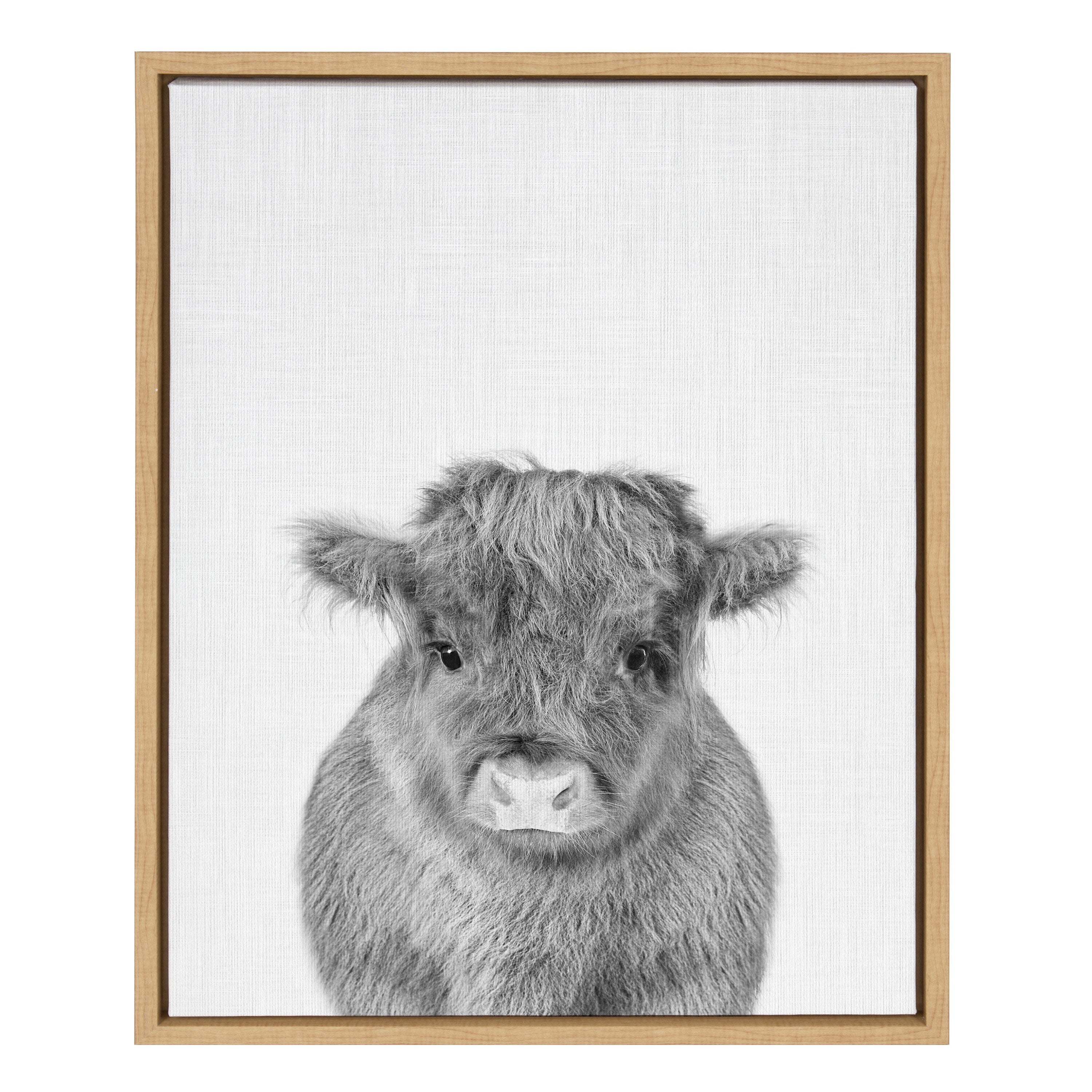 Framed Canvas Sylvie Natural 18x24 1