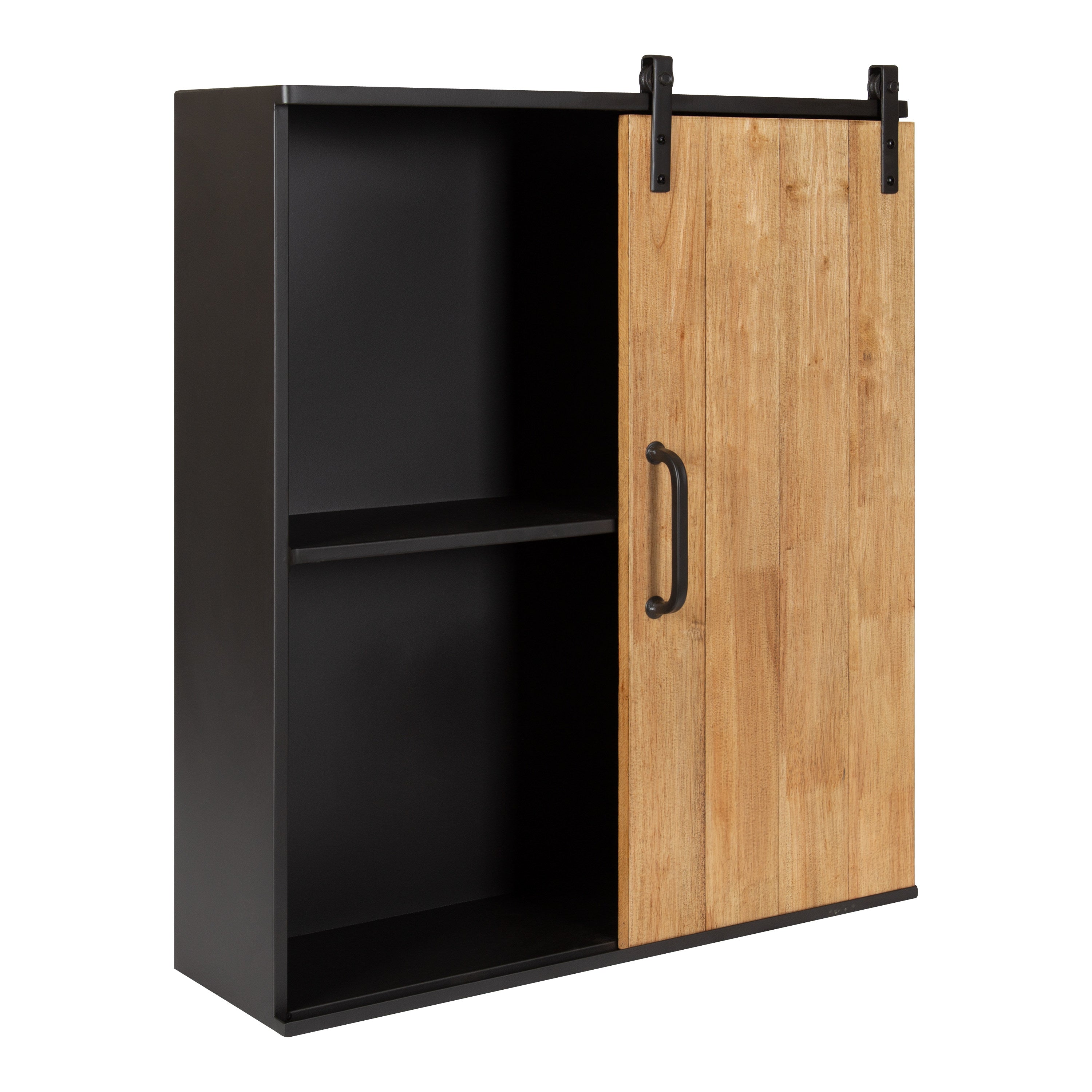 Cabinet Rustic Brown 24x7.25x28 1