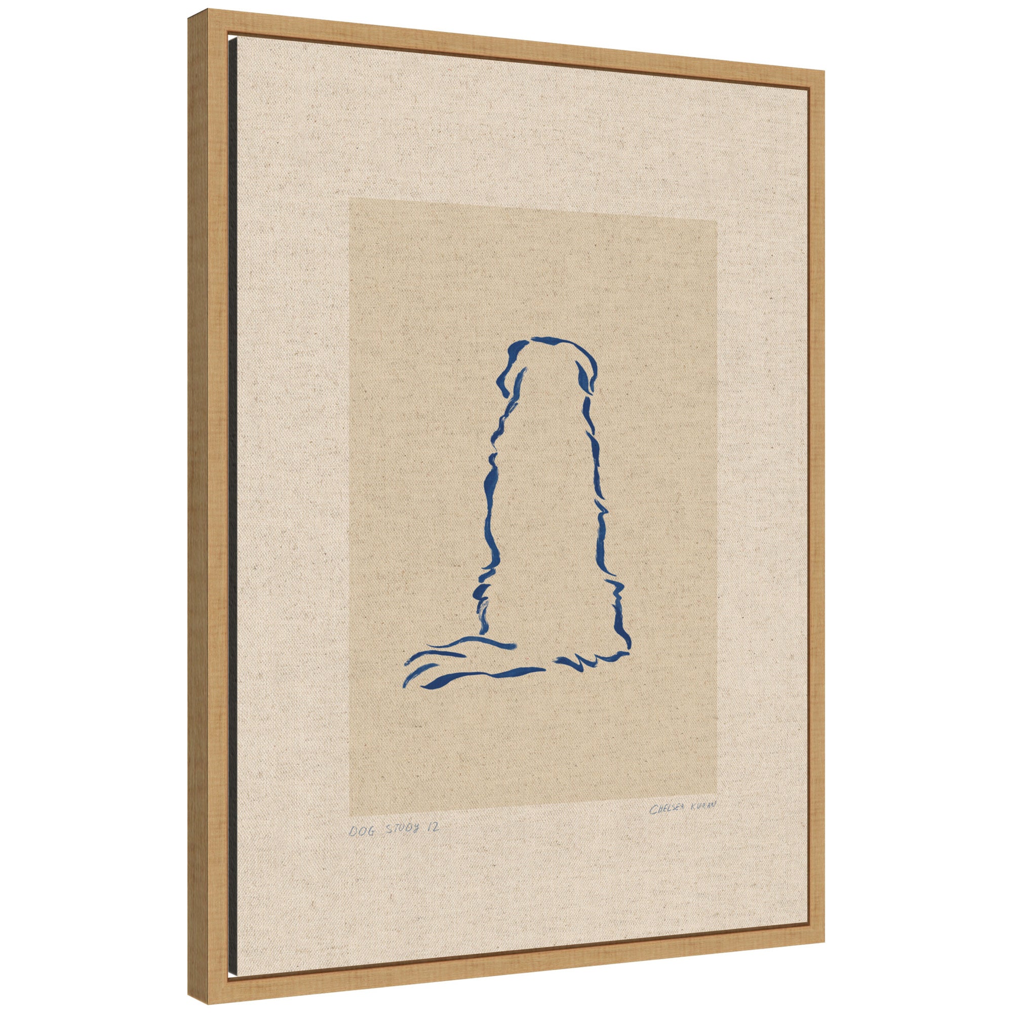 Framed Canvas 18x24 Sylvie Natural 1