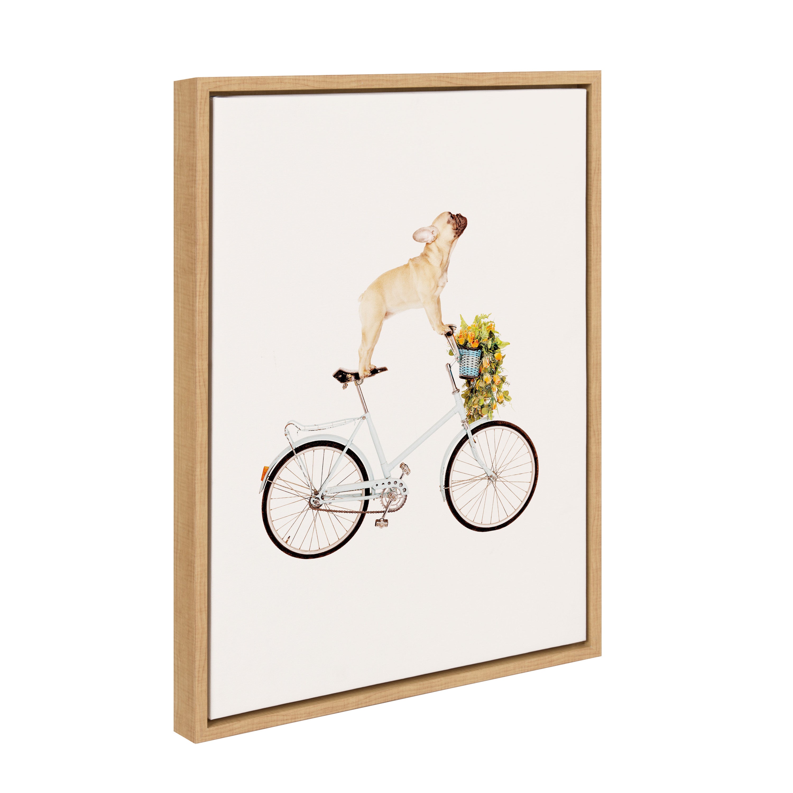 Framed Canvas Sylvie Natural 18x24 2