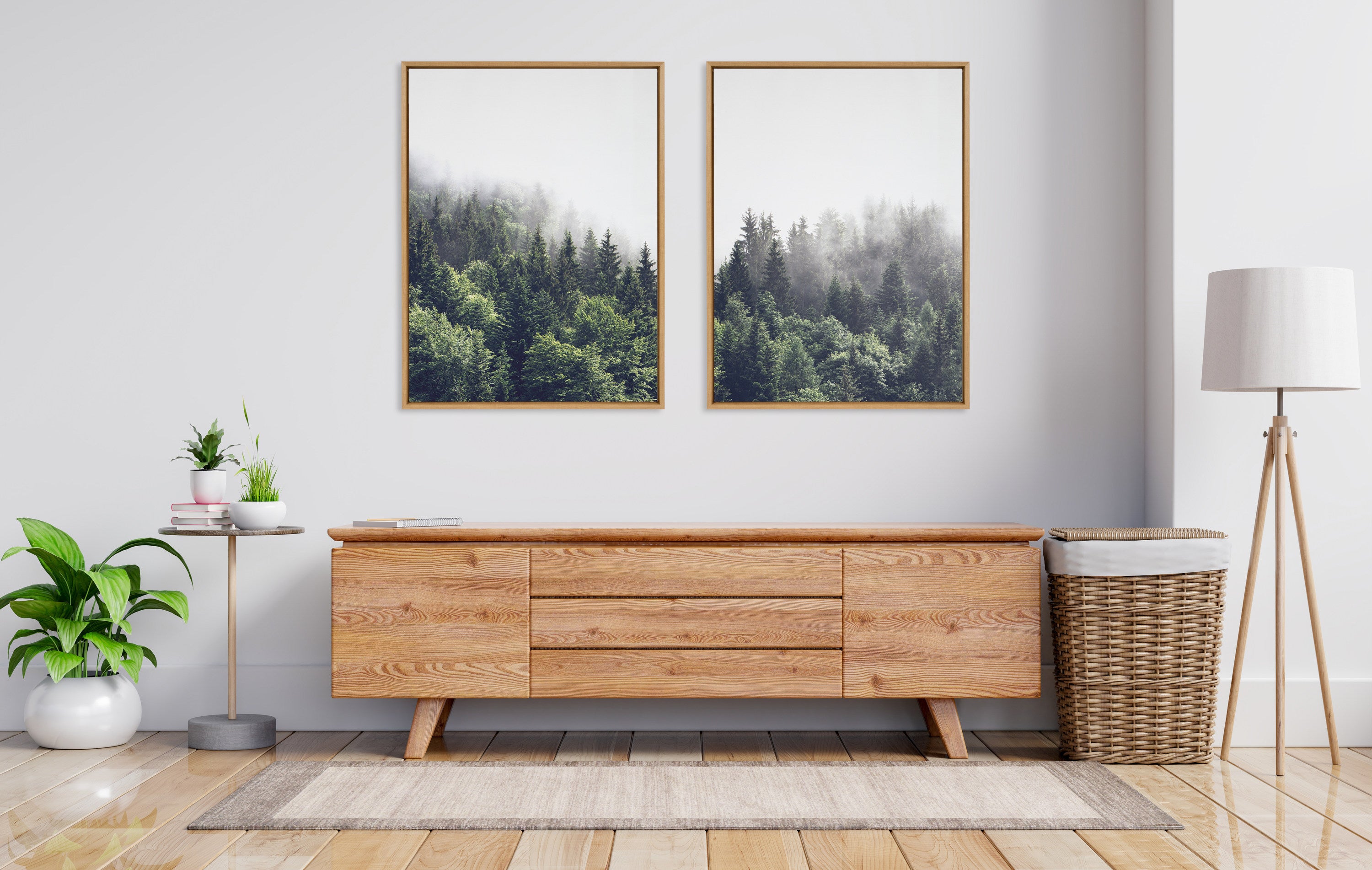 Art Set 2 Piece Set 28x38 Sylvie Natural 5