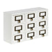 Drawers White 9 Drawers 1