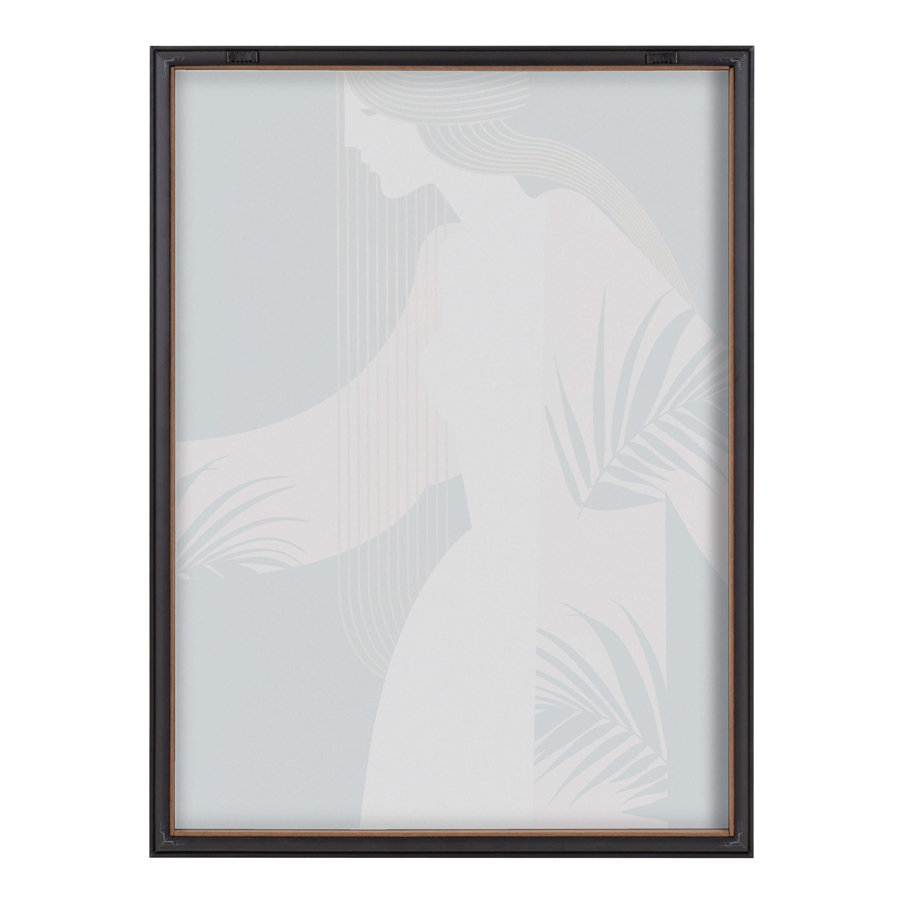 Blake Scent of Jasmine Framed Printed Glass by Alexander Ginzburg