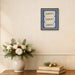 Mounted Canvas Castellan Black 13x16 6