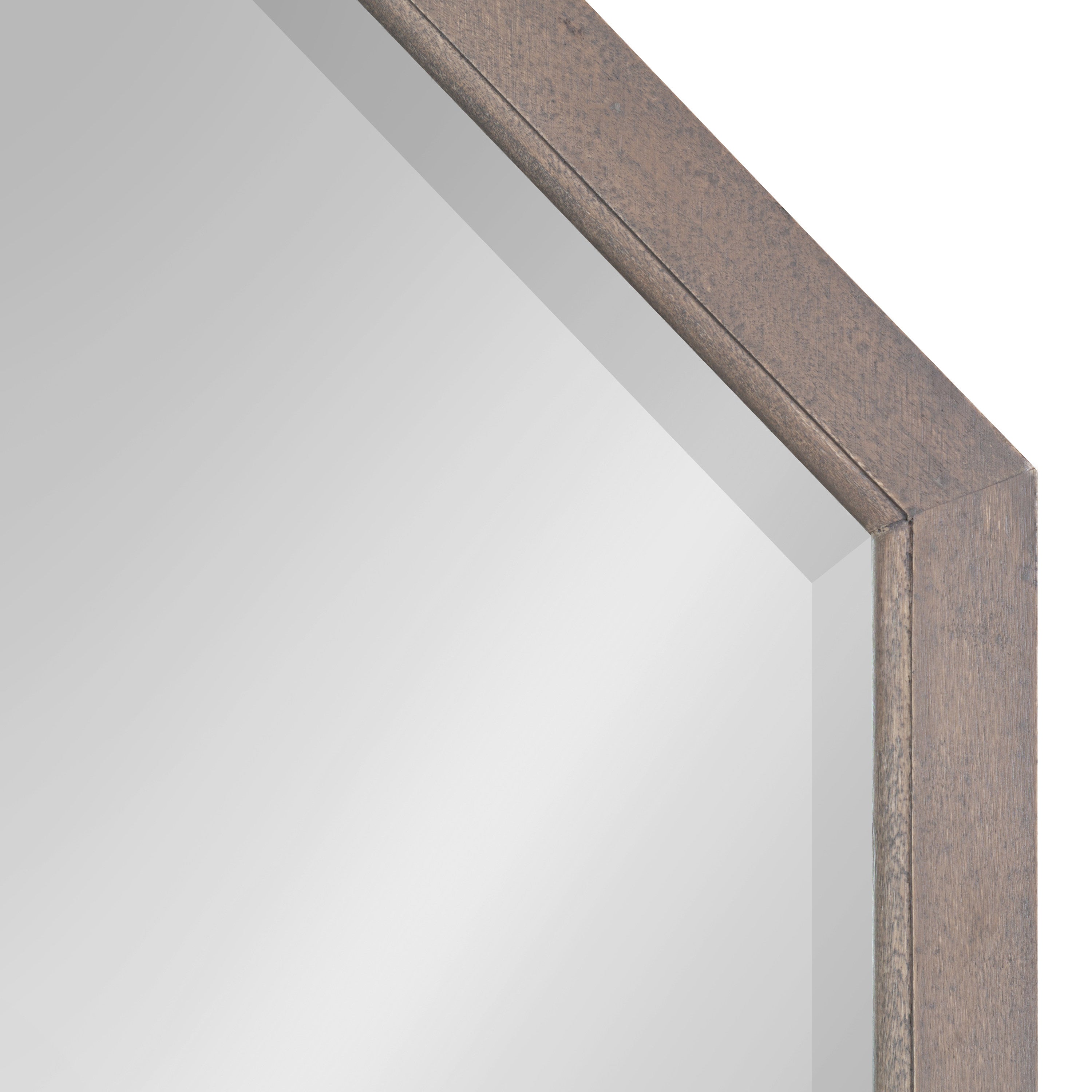 Octagon Mirror Gray 24x36 3