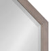 Octagon Mirror Gray 24x36 3