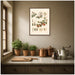 Framed Canvas 18x24 Sylvie Walnut 6