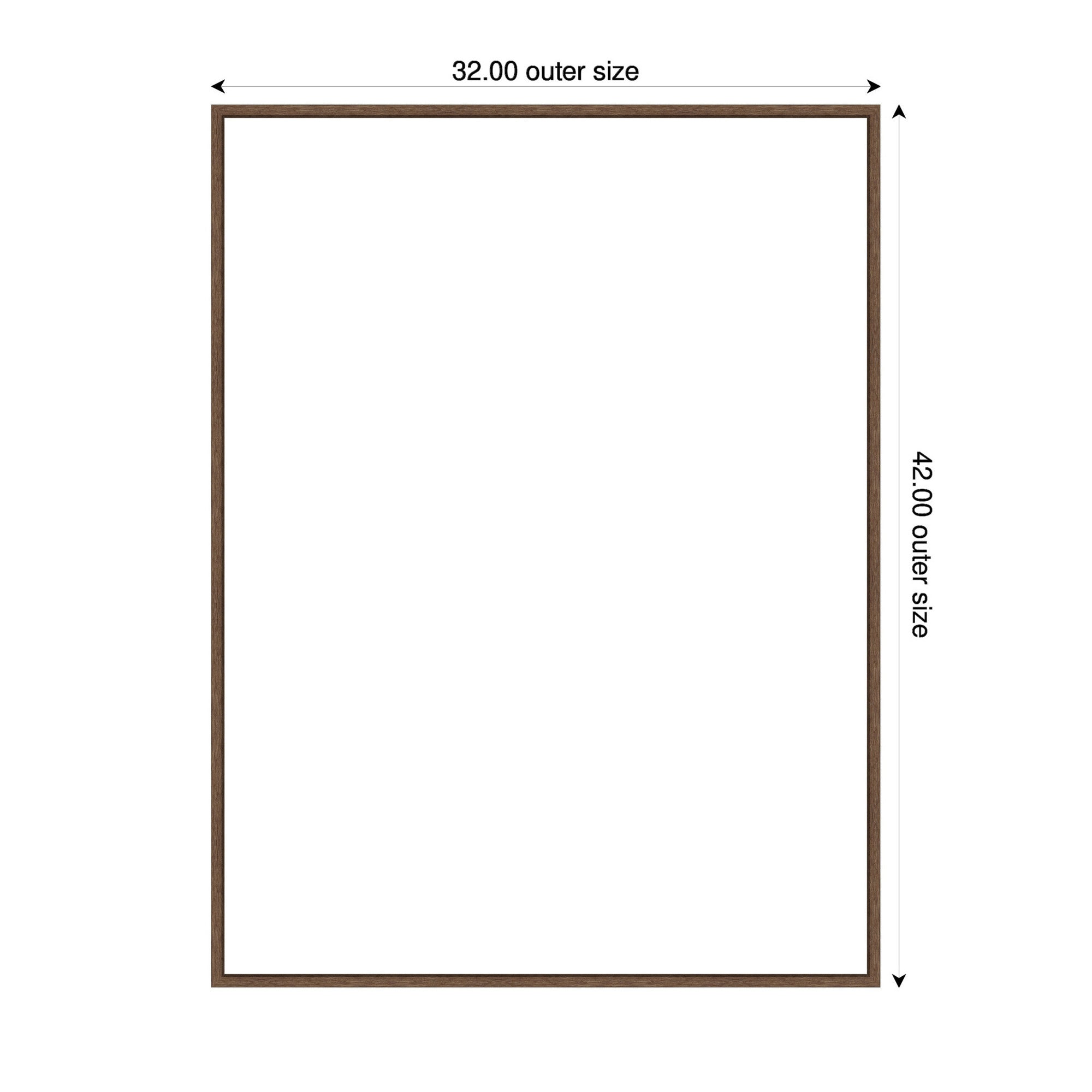 Art Set 2 Piece Set 31x41 Sylvie Walnut 2