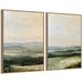 Framed Canvas Sylvie Dark Gold 2 Piece Set 28x38 1