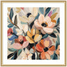 Framed Art Garden Bloom Abstract Bouquet II by The Creative Bunch Studio
