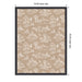Magnetic Canvas Edith Black 19x25 2