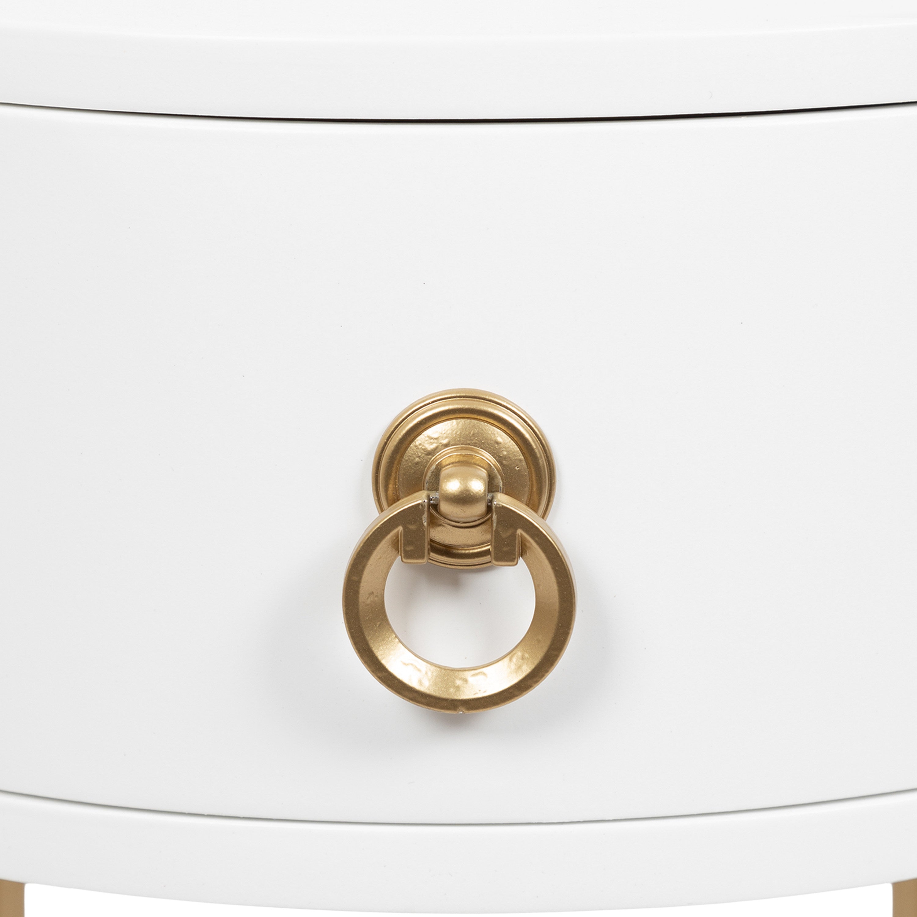Decklyn Glam Round Side Table