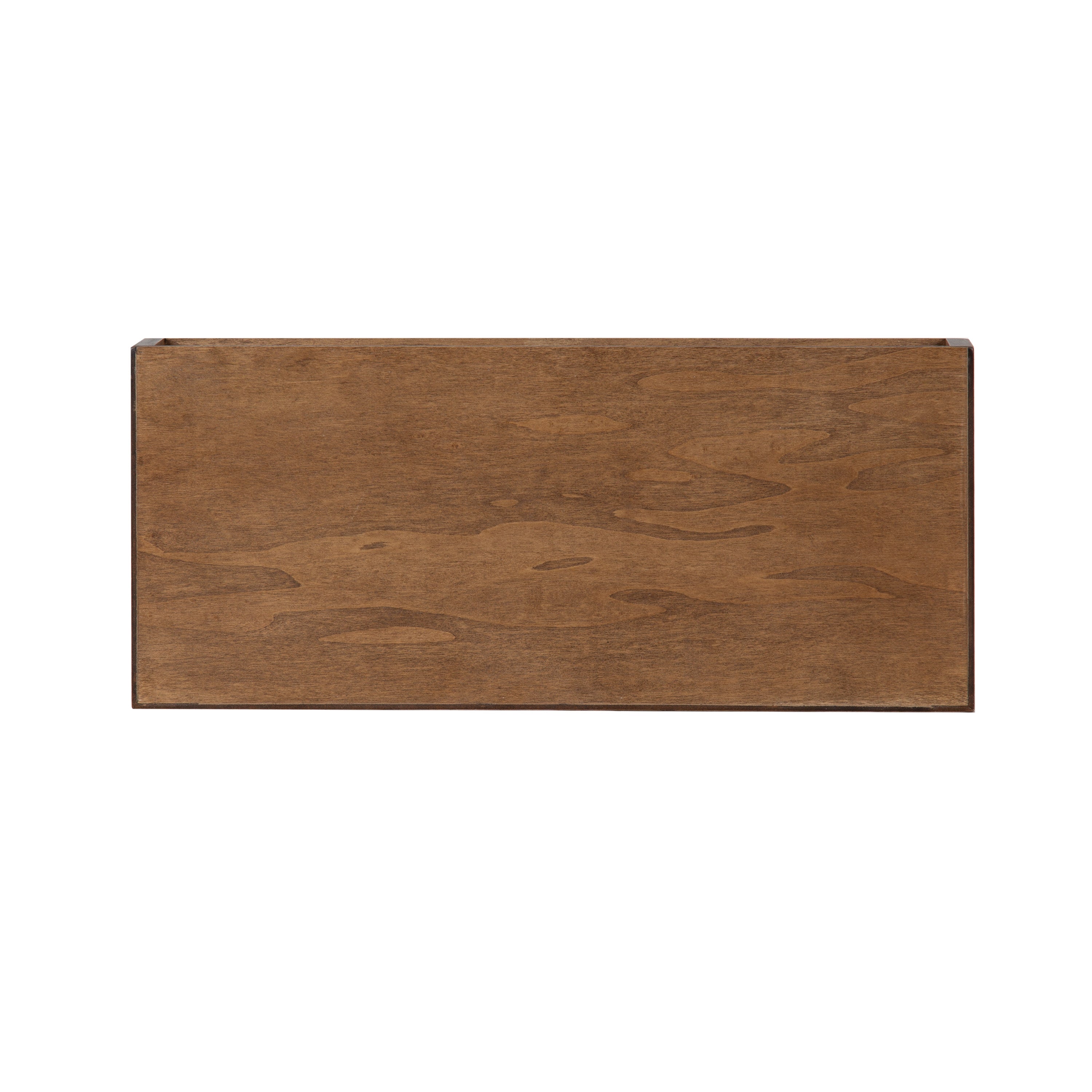 Floating Shelf 2 Piece 18 Inch Rustic Brown 5