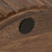 Drink Table Walnut Brown 10x10x22 4