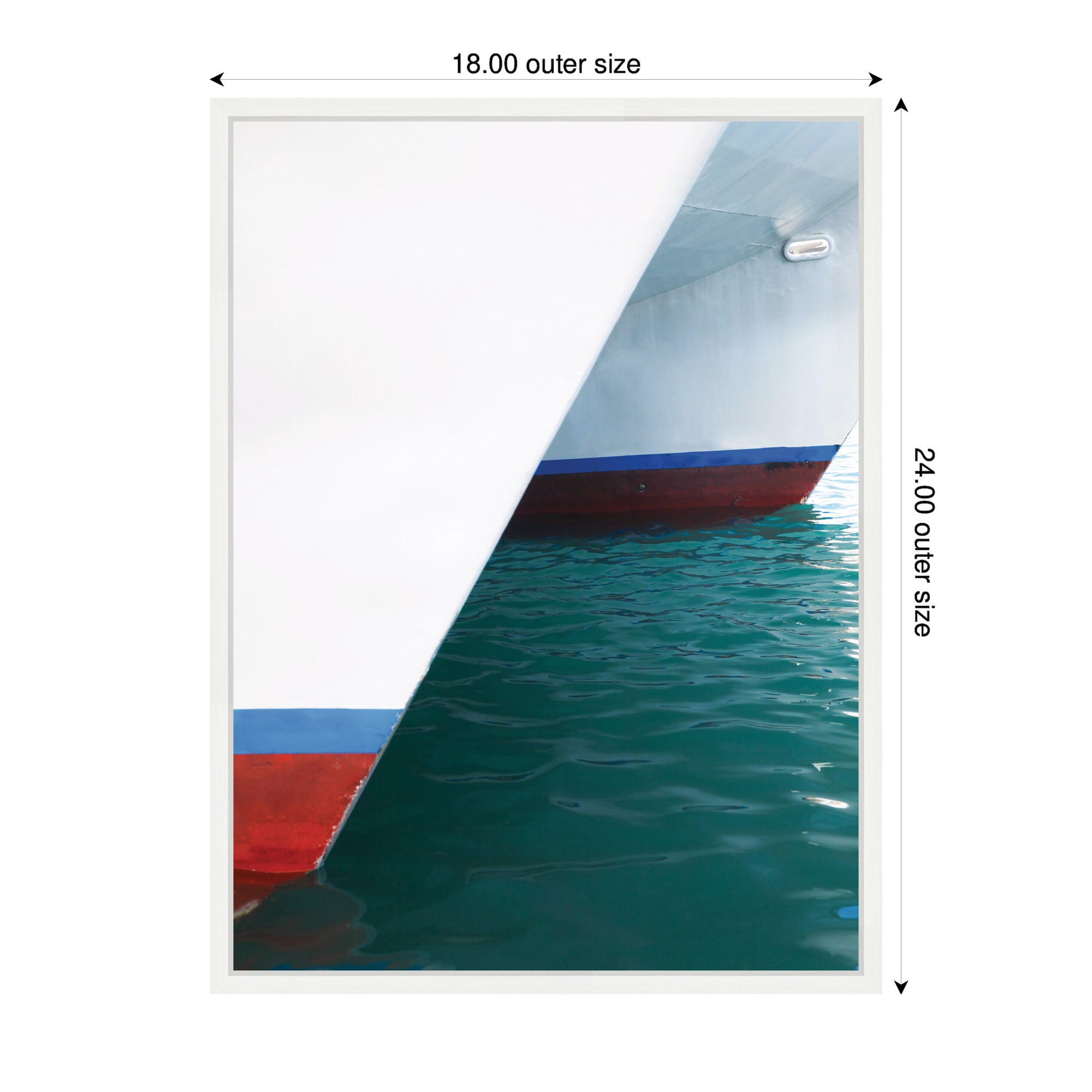 Framed Canvas 18 x 24 Sylvie White 2