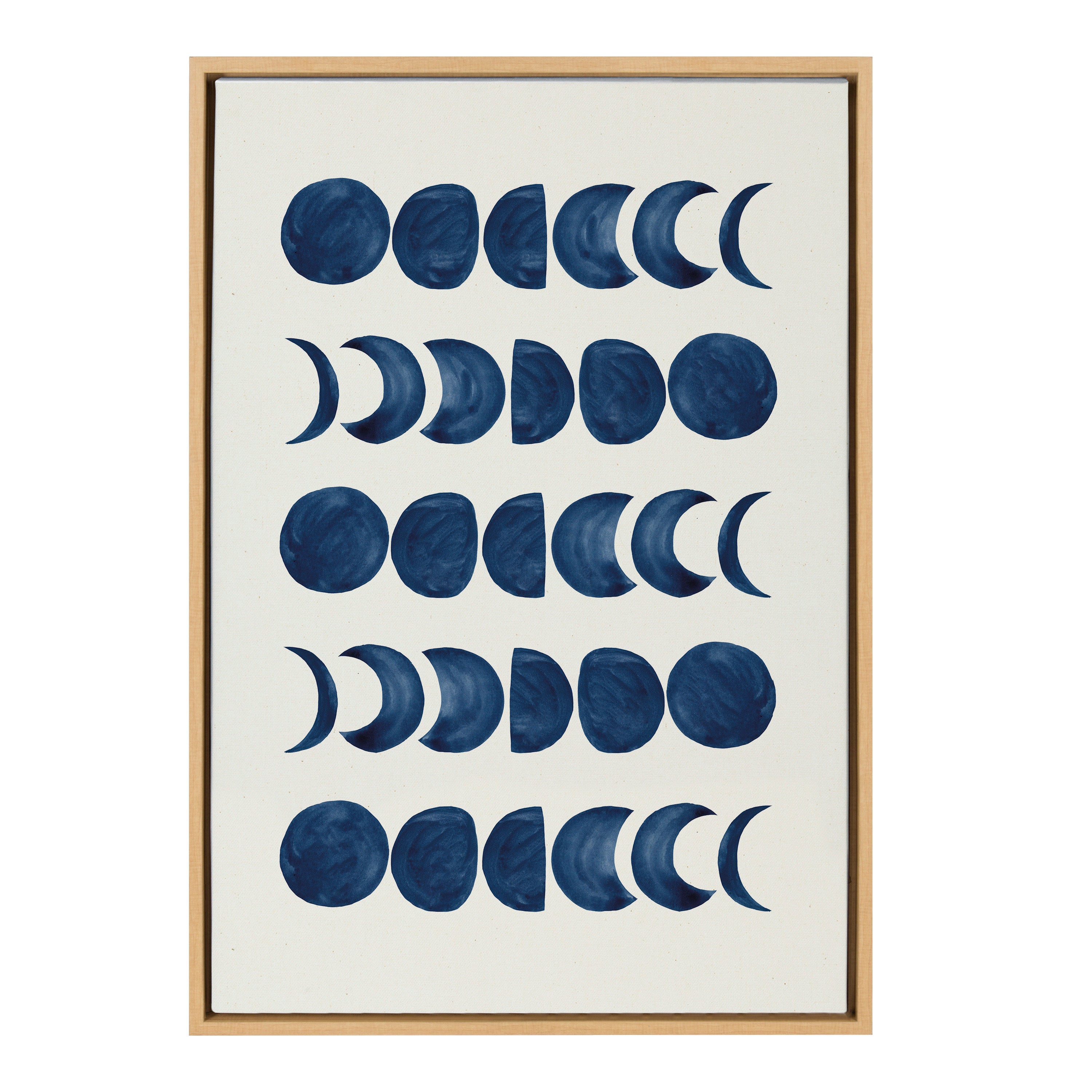 Framed Canvas Sylvie Natural 23x33 1