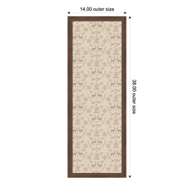 Magnetic Canvas 14x38 Florence Medium Brown 2