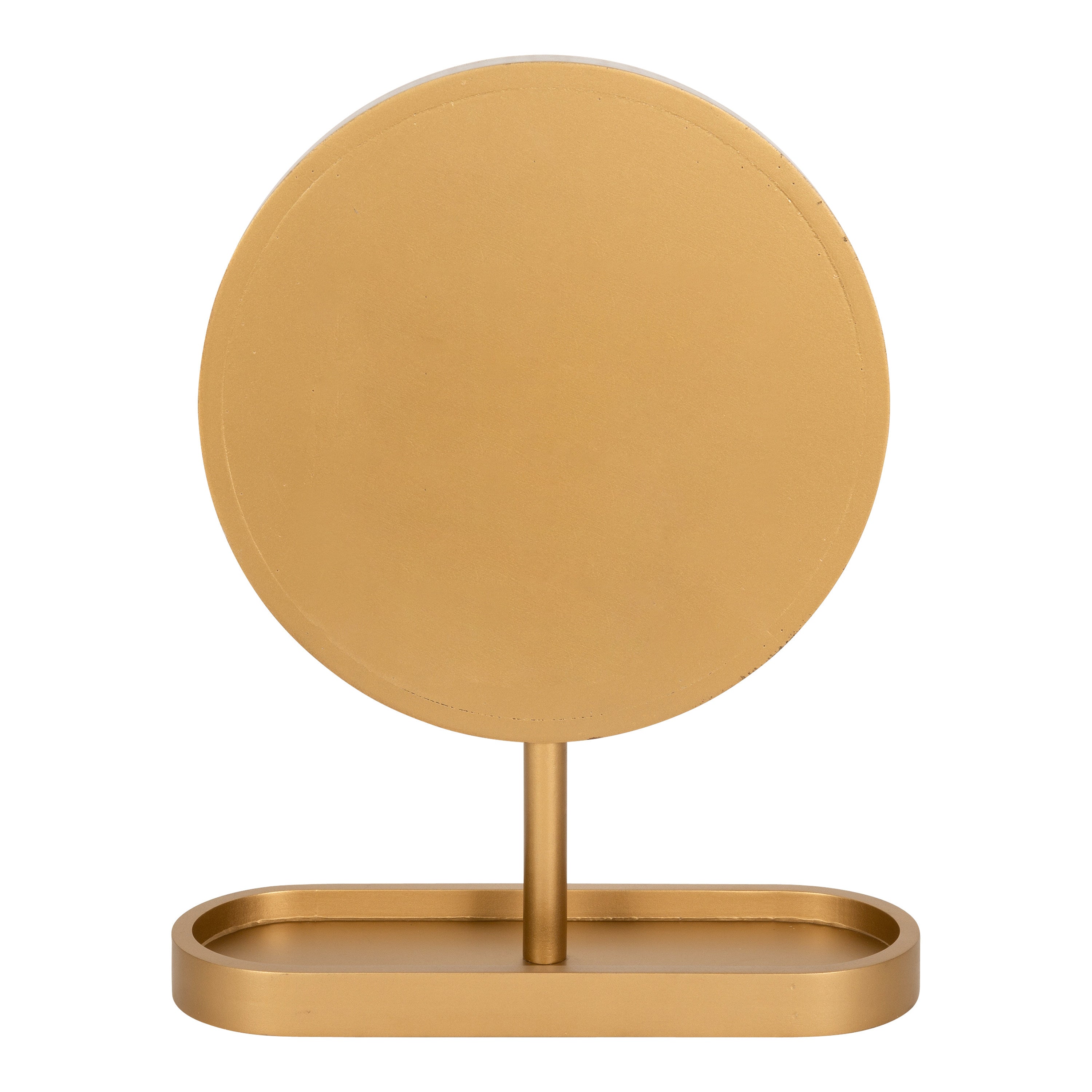 Tabletop Mirror Gold 17x21 4