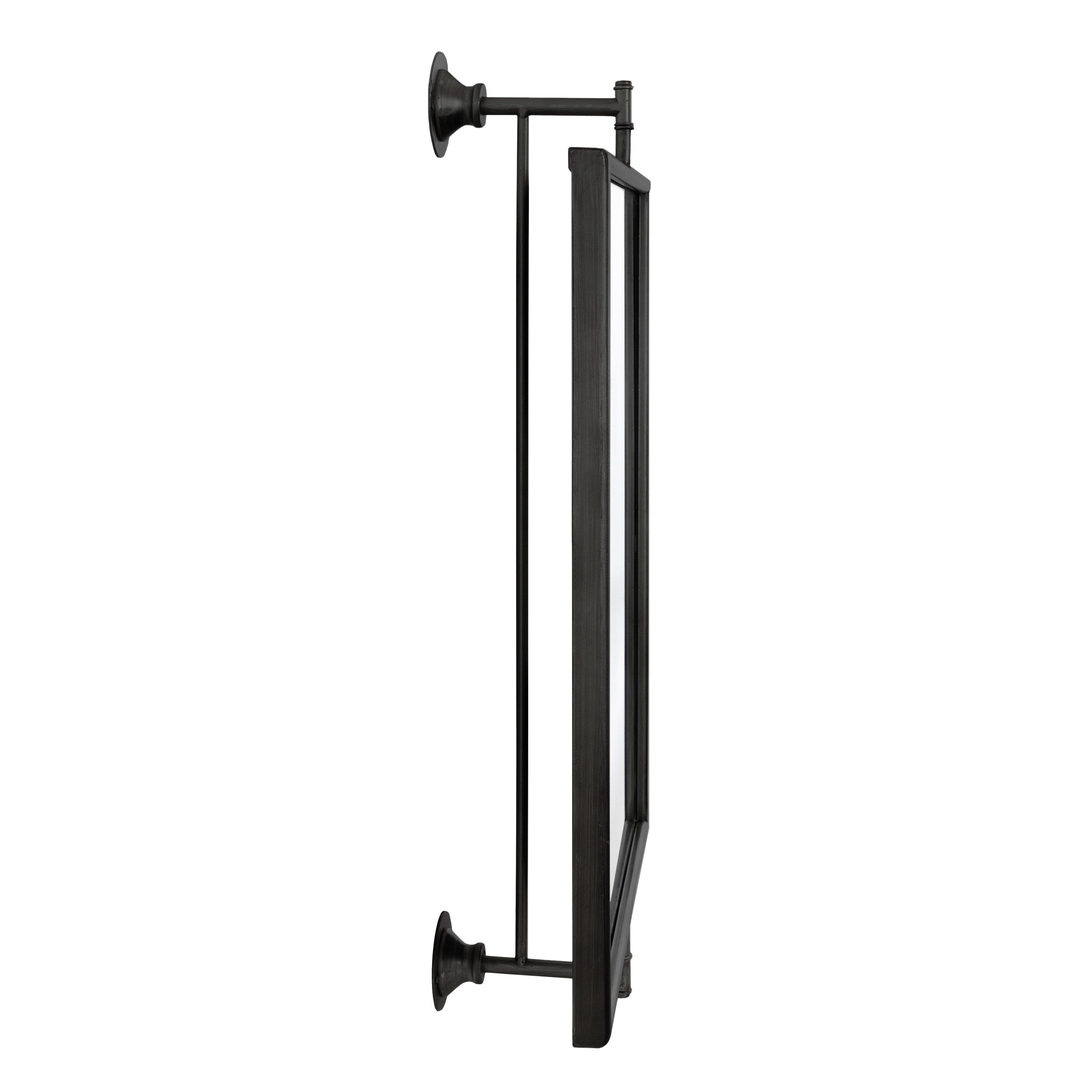 Functional Mirror 20x31 Black 6