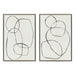 Art Set Sylvie Graywash 2 Piece Set 23x33 2