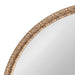 Round Mirror Natural 30x30 3