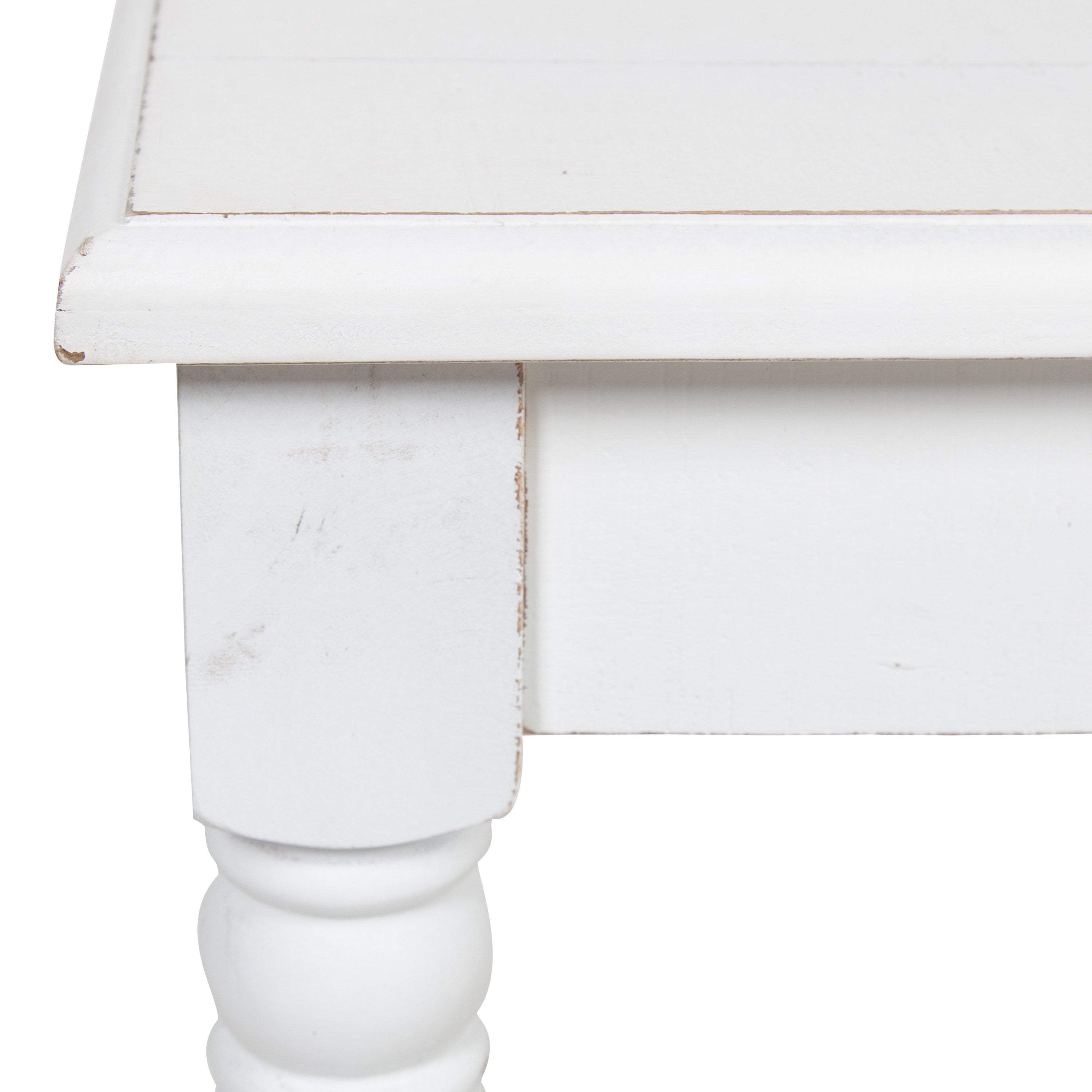 Bench White 42x14x19 4