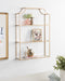 Accent Shelf Gold 21x30 6