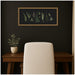 Framed Art 25x11 Belvedere Bronze 6