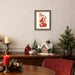 Mounted Canvas Castellan Black 13x16 6