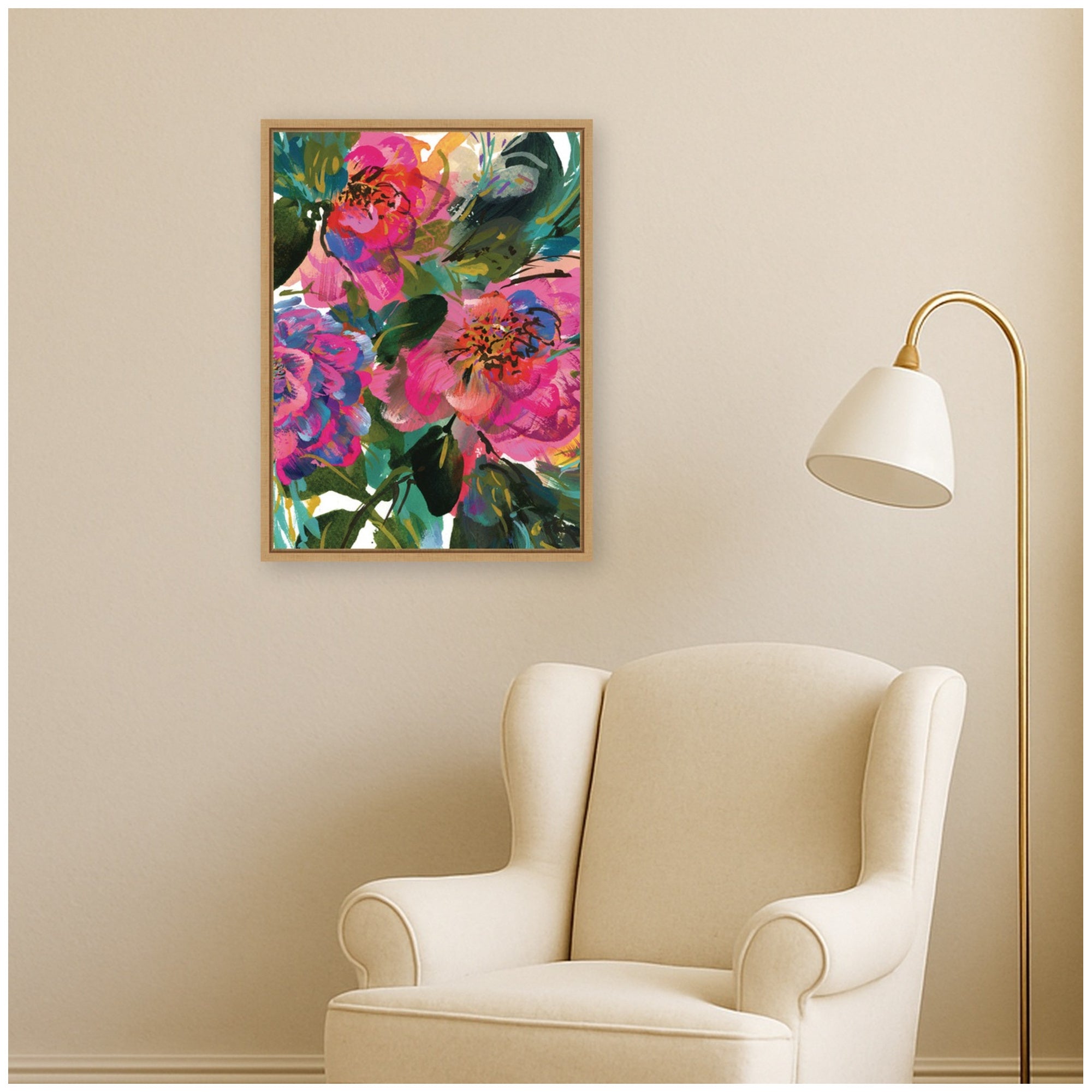 Framed Canvas 18x24 Sylvie Natural 7