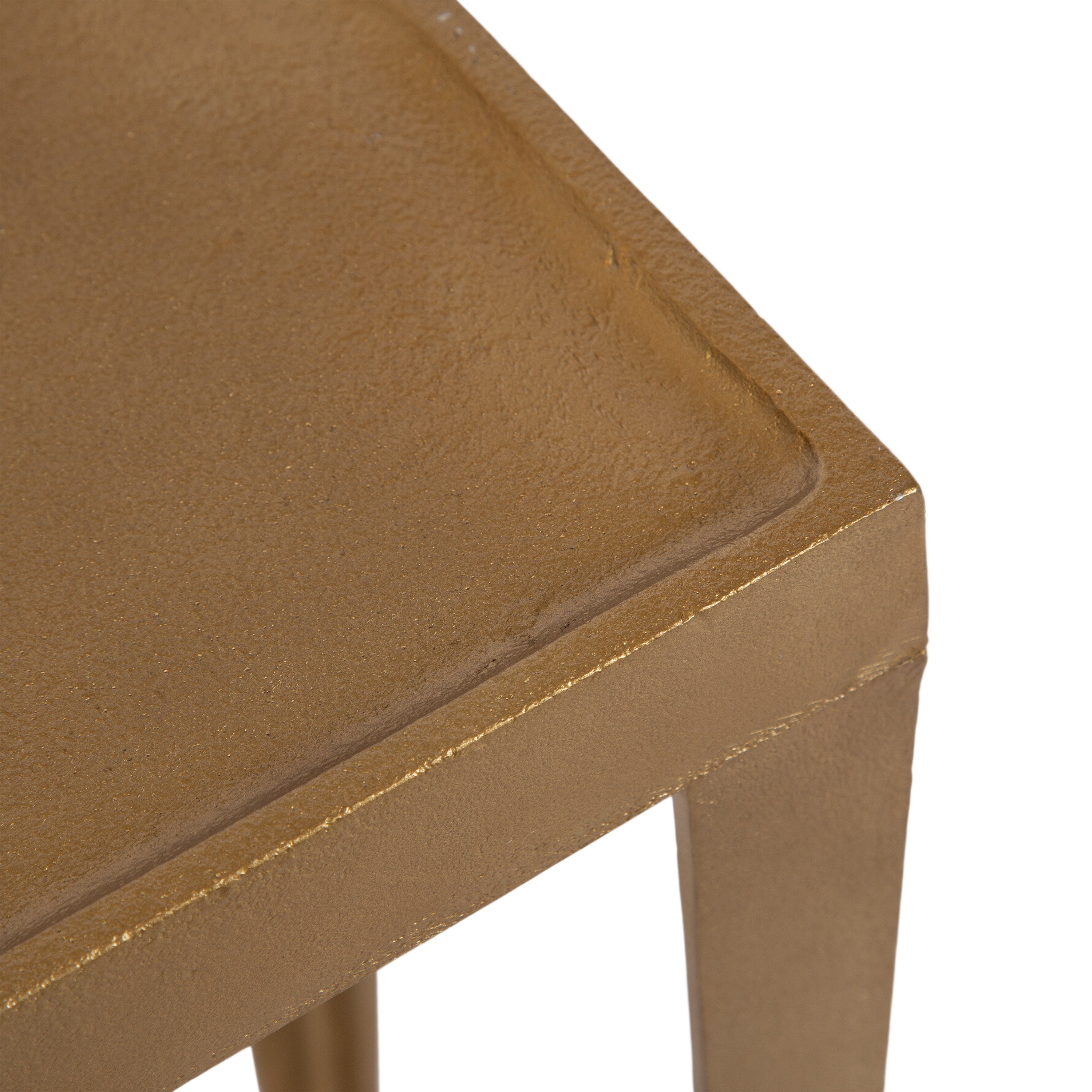 Side Table 16x8x25 Gold 3