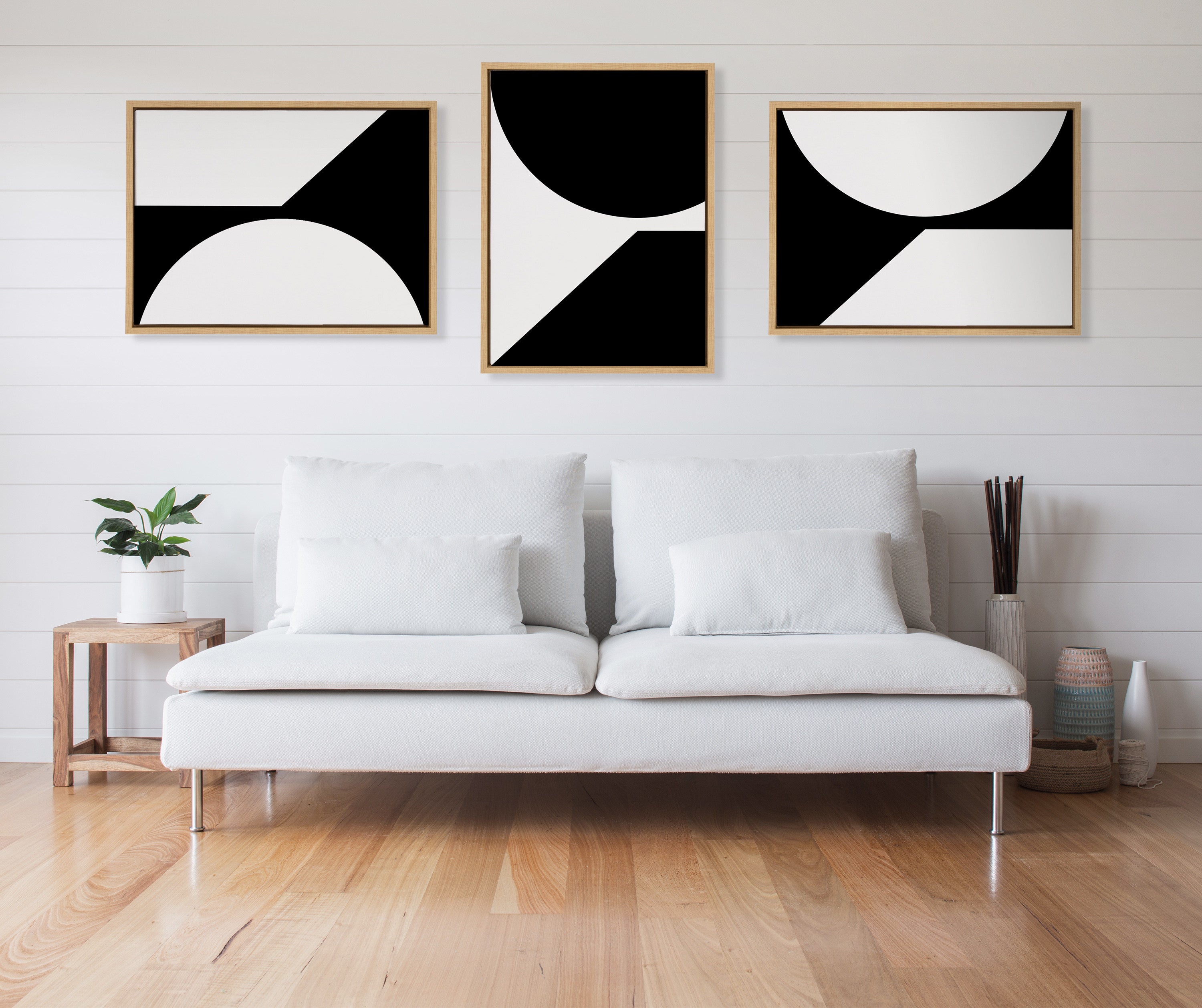 Art Set 3 Piece Set 18x24 Sylvie Natural 5