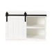 Floating Side Table White 20x12x15 5