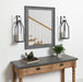 Wall Sconce White 7x18 7