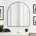 Arch Mirror Black 32x36 6
