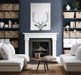 Framed Canvas Sylvie Graywash 28x38 6