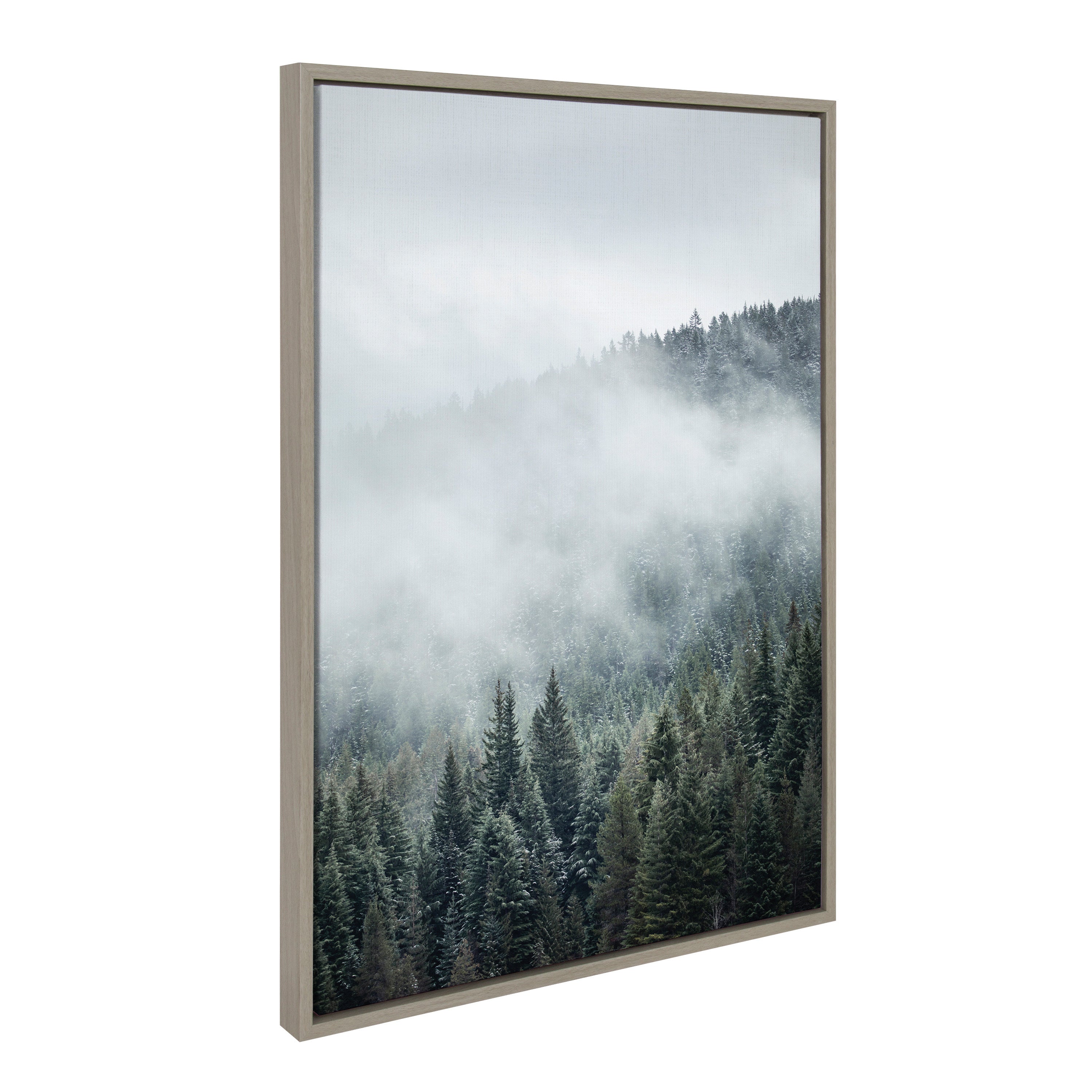 Framed Canvas 23x33 Sylvie Graywash 1