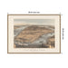 Framed Canvas Sylvie Dark Gold 38x28 2