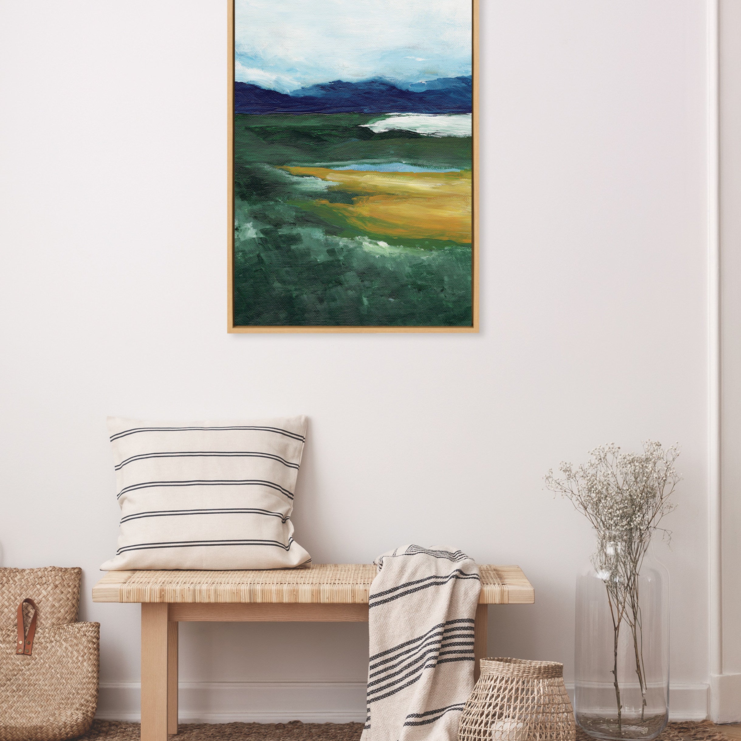 Framed Canvas 23x33 Sylvie Natural 5