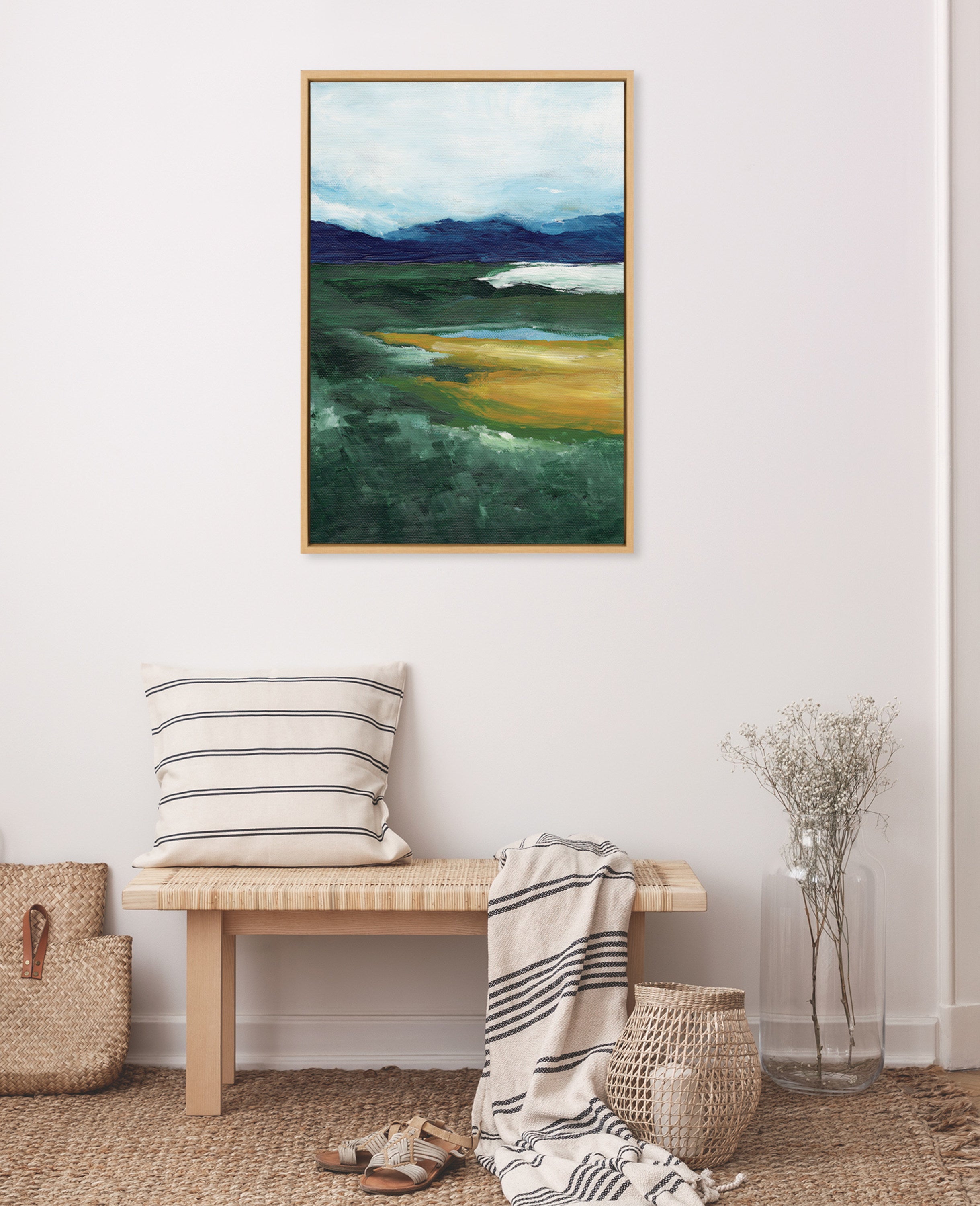 Framed Canvas 23x33 Sylvie Natural 5