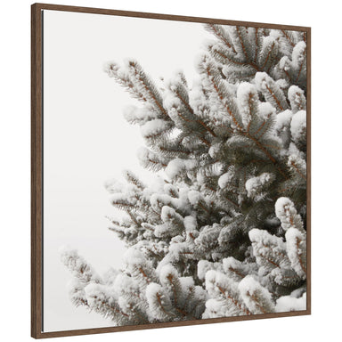 Framed Canvas Sylvie Walnut 30x30 1