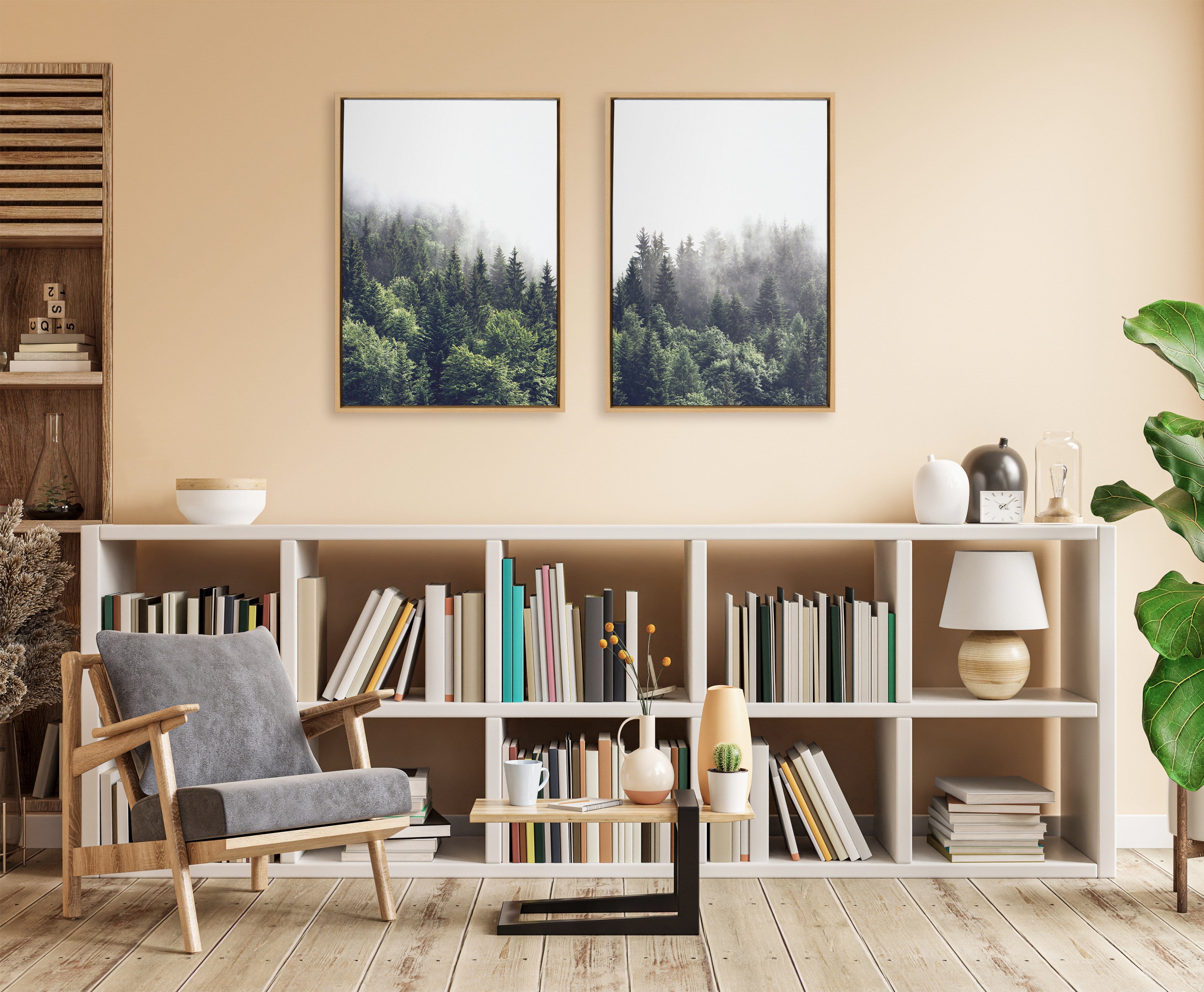 Art Set 2 Piece Set 23x33 Sylvie Natural 6