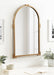 Arch Mirror Gold 22x34 7