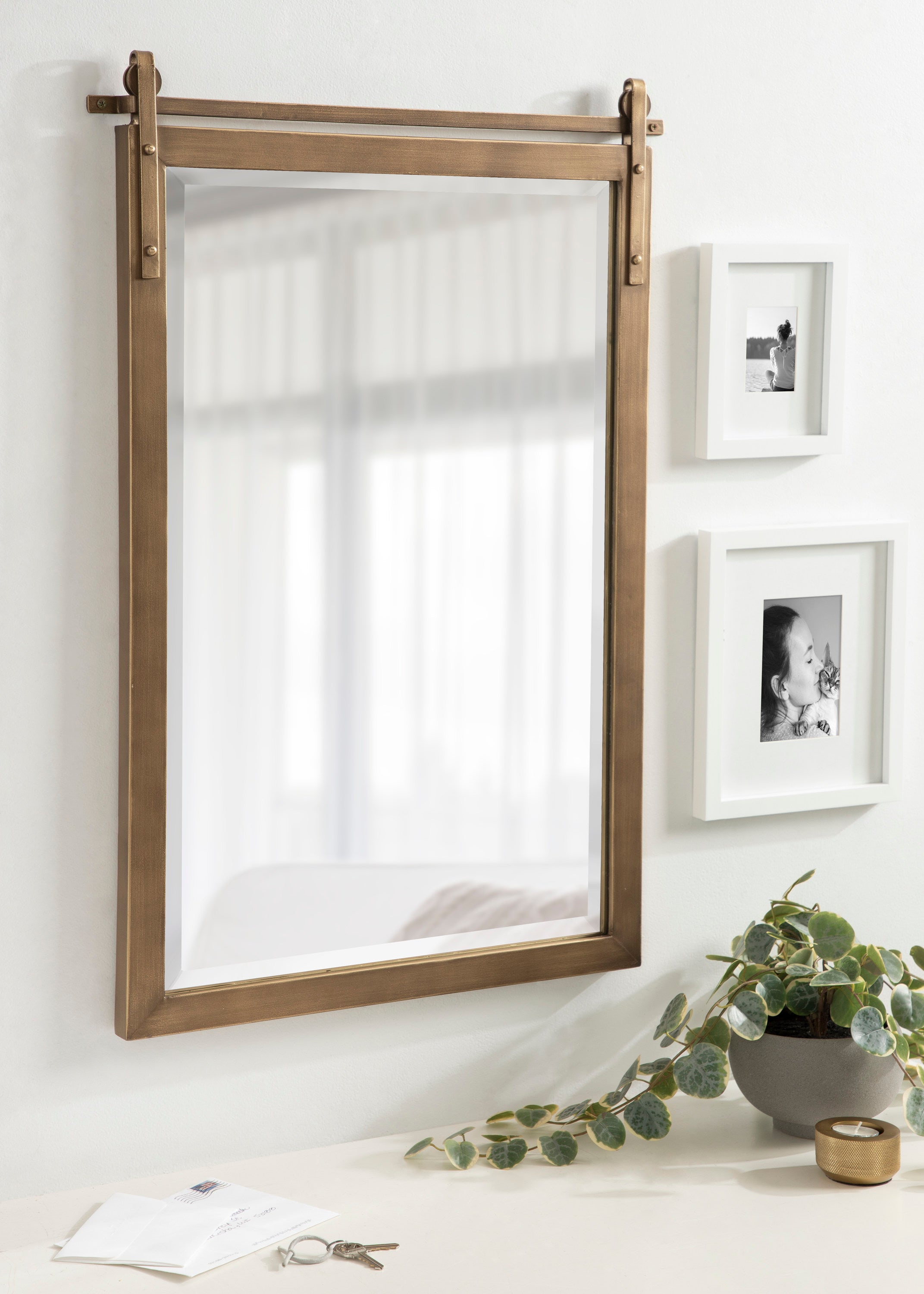Rectangle Mirror Gold 22x33 6