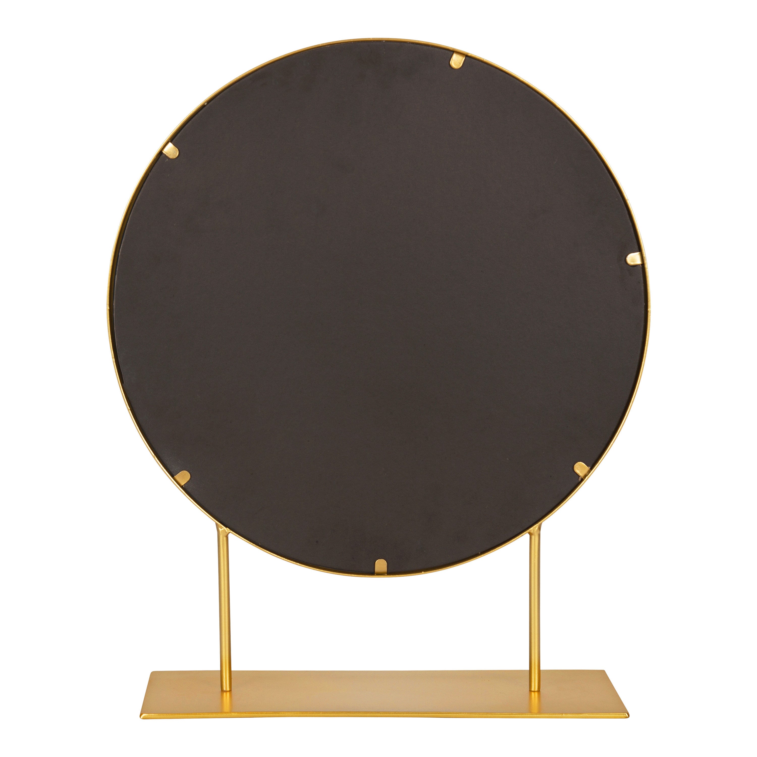 Tabletop Mirror Gold 18x22 4